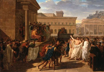 Brutus Listening to the Ambassadors from the Tarquins